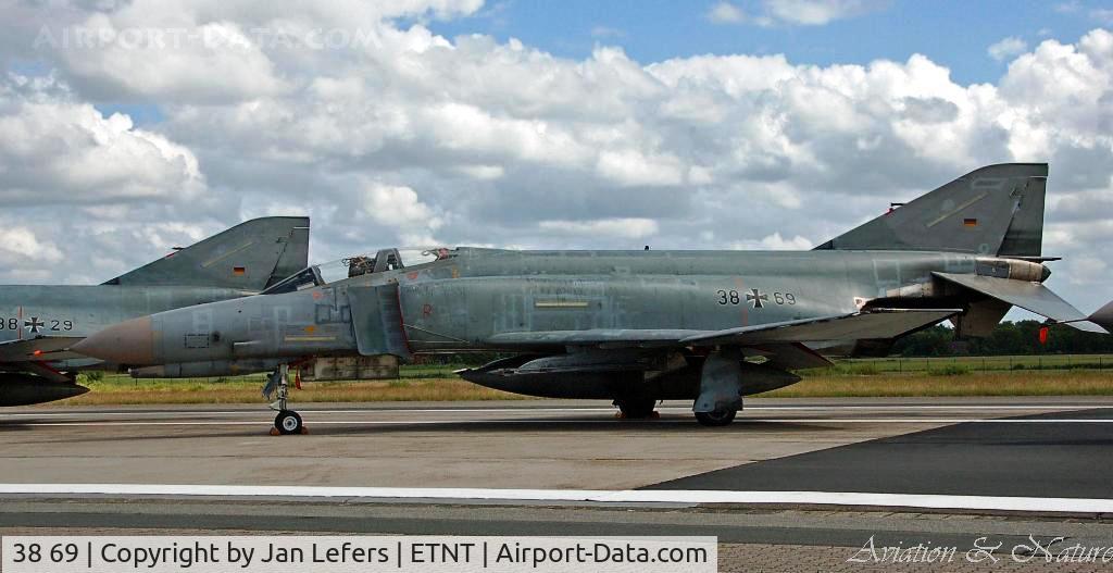 38 69, 1972 McDonnell Douglas F-4F Phantom II C/N 4787, F-4F Phantom German Air Force
