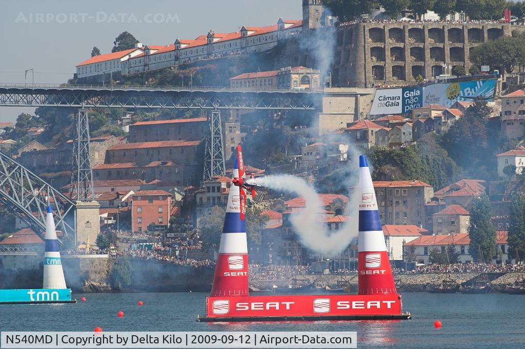 N540MD, 2008 Zivko Edge 540 C/N 0043, Red Bull Air Race Porto-Mattias Dolderer