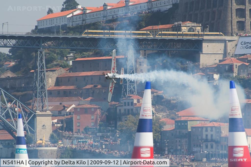 N541HA, 2008 Zivko Edge 540 C/N 0041A, Red Bull Air Race Porto-Hannes Arch