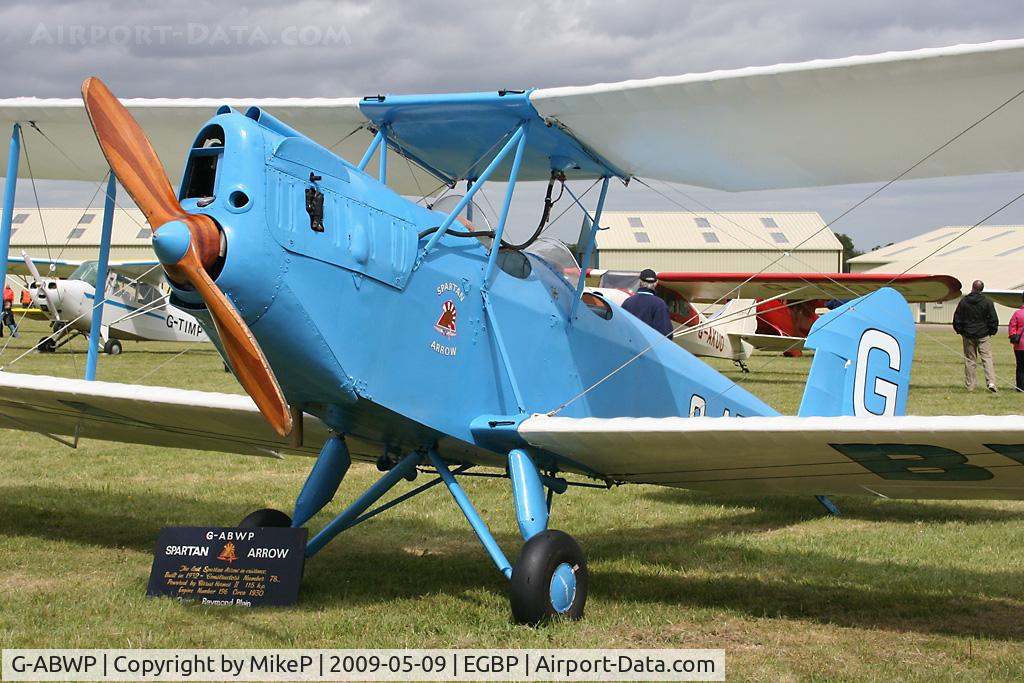 G-ABWP, 1932 Spartan Arrow C/N 78, Visitor to the 2009 Great Vintage Flying Weekend.