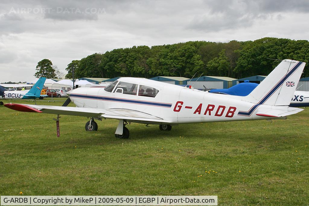 G-ARDB, 1960 Piper PA-24-250 Comanche C/N 24-2166, Visitor to the 2009 Great Vintage Flying Weekend.