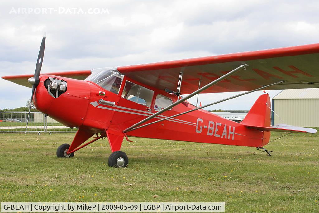 G-BEAH, 1946 Auster J-2 Arrow C/N 2366, Visitor to the 2009 Great Vintage Flying Weekend.