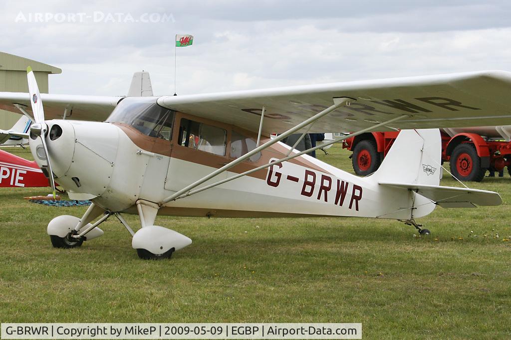 G-BRWR, 1946 Aeronca 11AC Chief Chief C/N 11AC-1319, Visitor to the 2009 Great Vintage Flying Weekend.