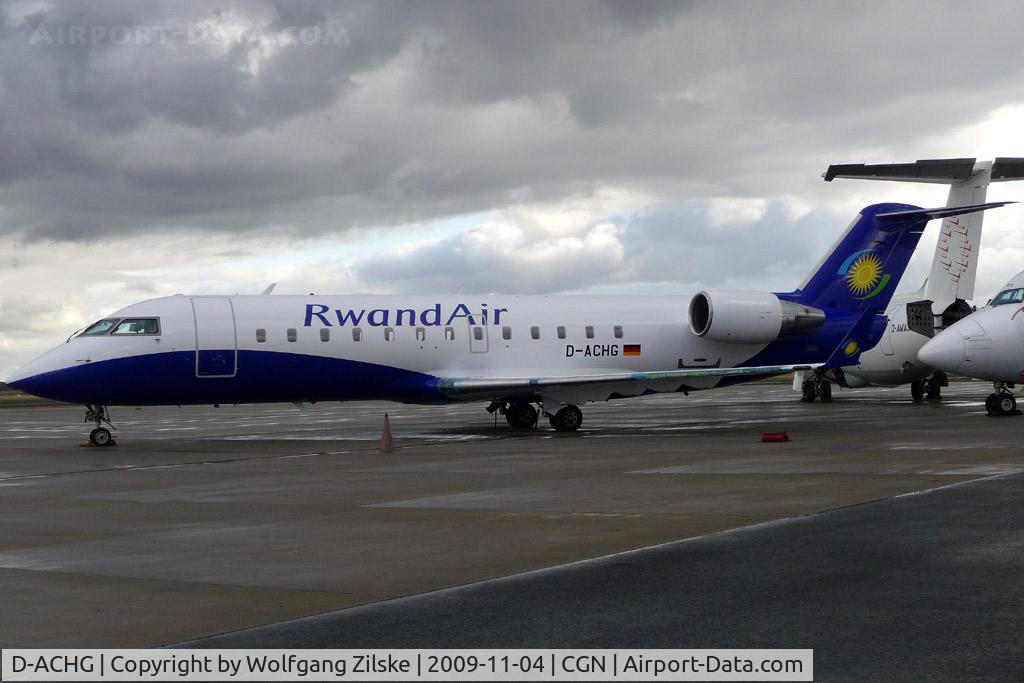 D-ACHG, 2000 Bombardier CRJ-200ER (CL-600-2B19) C/N 7439, visitor