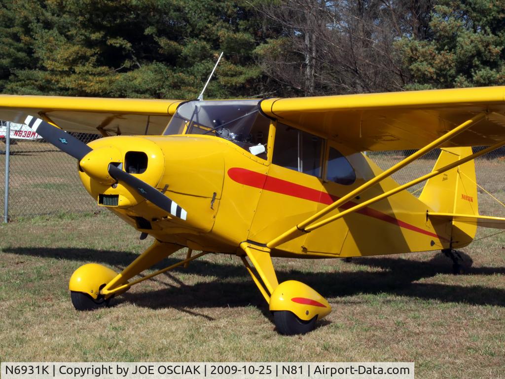 N6931K, 1950 Piper PA-20 Pacer C/N 20-35, At Hammonton