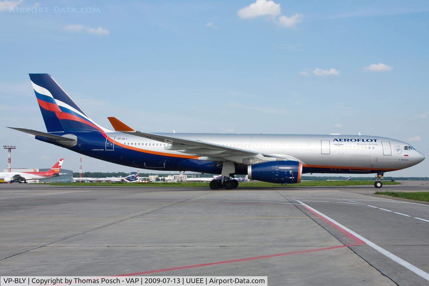 VP-BLY, 2008 Airbus A330-243 C/N 973, Aeroflot - Russian International Airlines