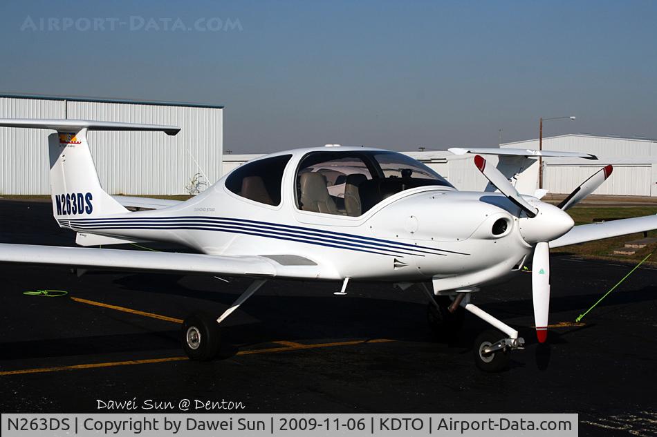 N263DS, Diamond DA-40 Diamond Star C/N 40.263, Denton