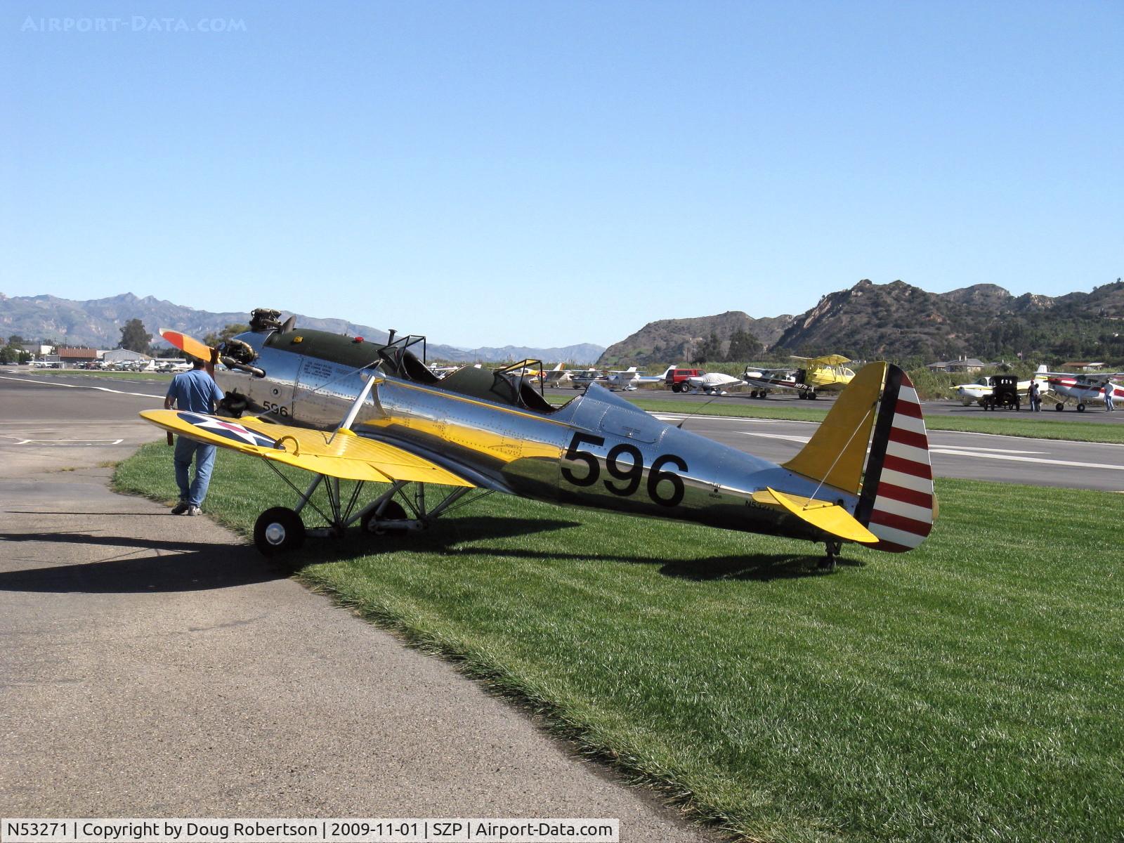 N53271, 1941 Ryan Aeronautical ST3KR C/N 1625, Ryan Aeronautical ST-3KR as PT-22, Kinner R5-540-1 160 Hp radial