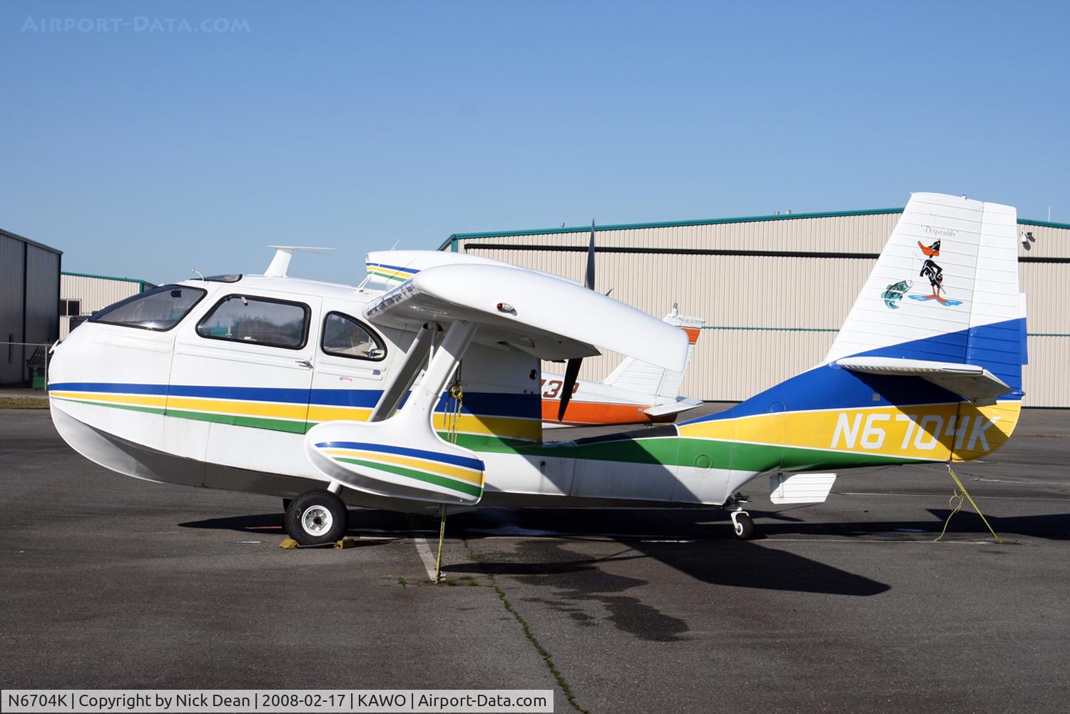 N6704K, 1947 Republic RC-3 Seabee C/N 987, KAWO