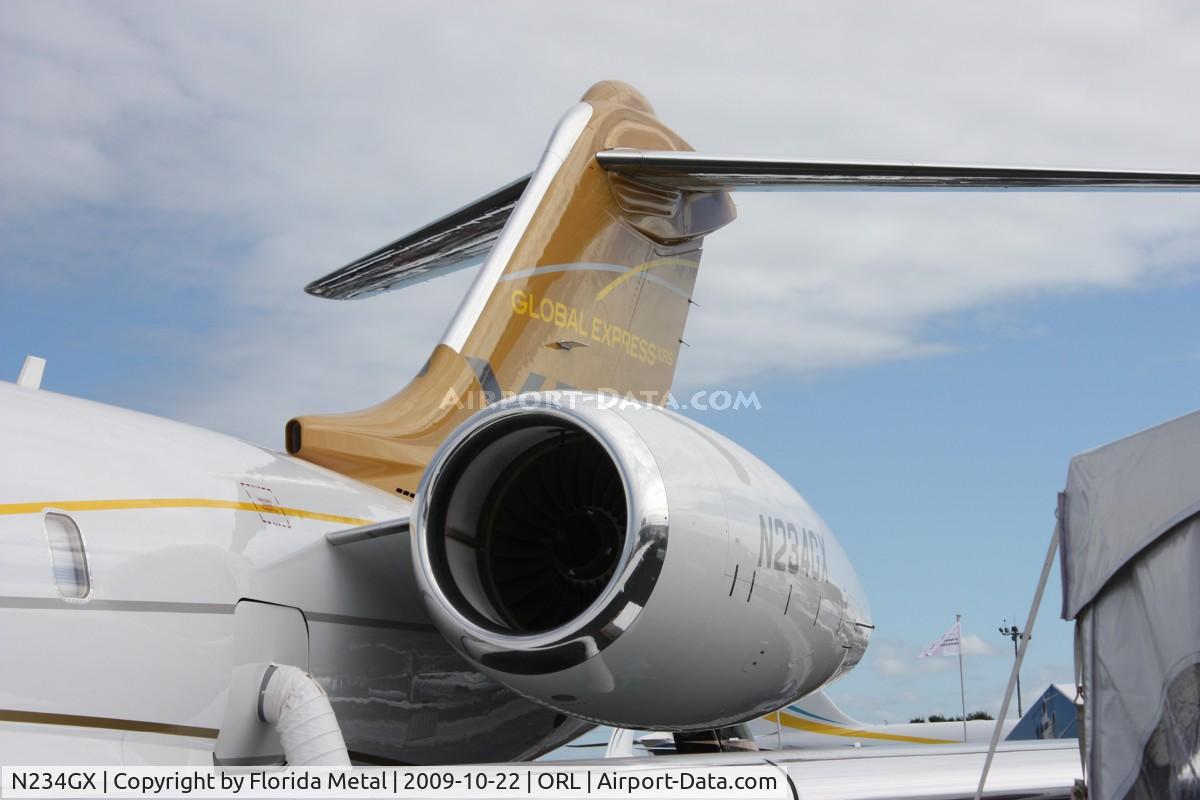 N234GX, 2007 Bombardier BD-700-1A10 Global Express XRS C/N 9234, Bombardier Global Express