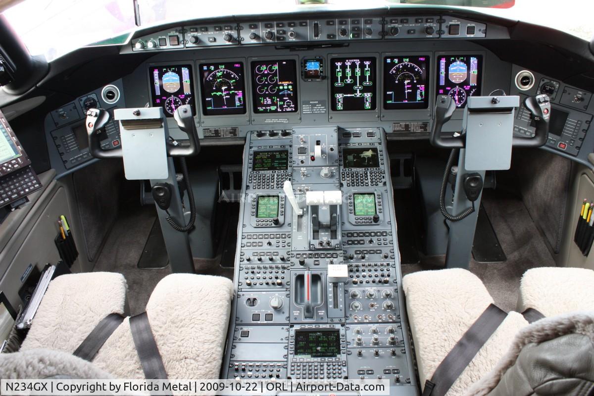 N234GX, 2007 Bombardier BD-700-1A10 Global Express XRS C/N 9234, Global Express
