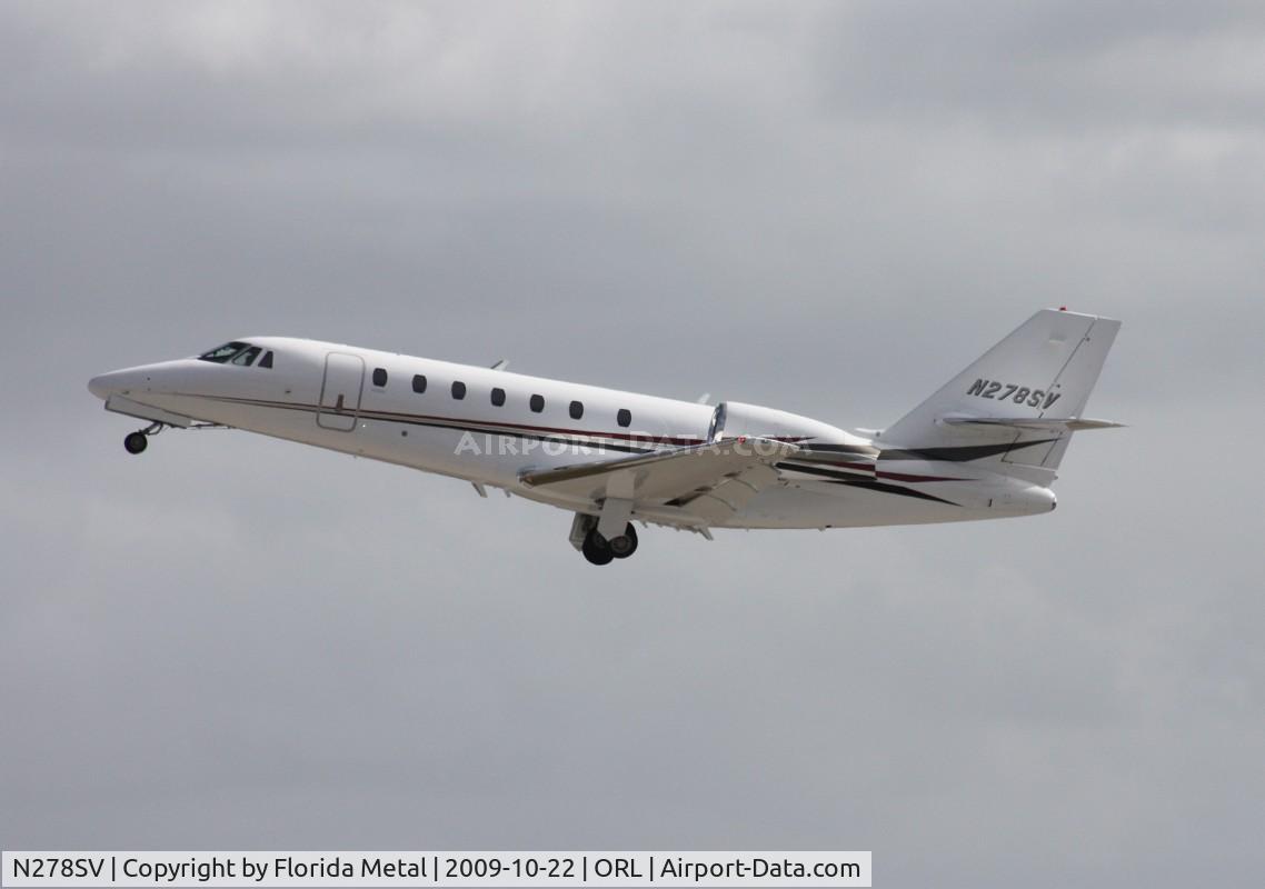 N278SV, 2009 Cessna 680 Citation Sovereign C/N 680-0278, Cessna 680