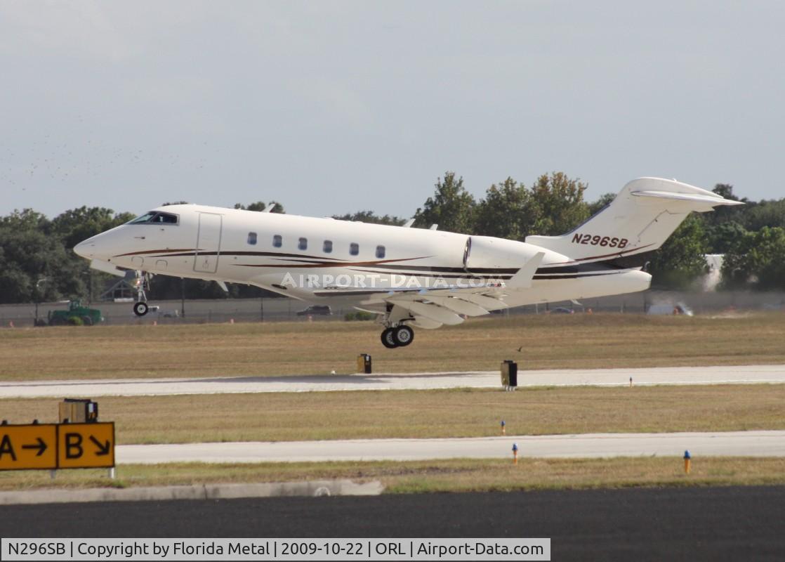 N296SB, 2007 Bombardier Challenger 300 (BD-100-1A10) C/N 20157, Challenger 300