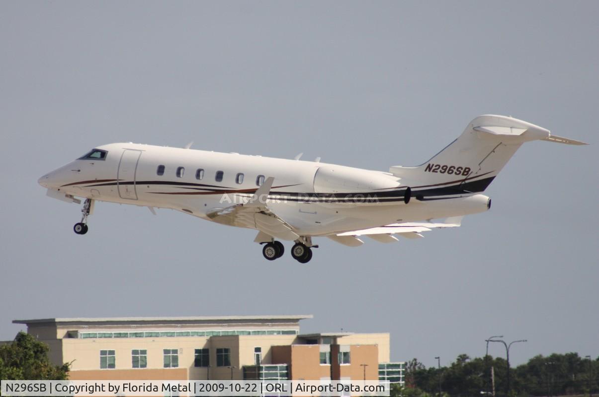 N296SB, 2007 Bombardier Challenger 300 (BD-100-1A10) C/N 20157, Challenger 300