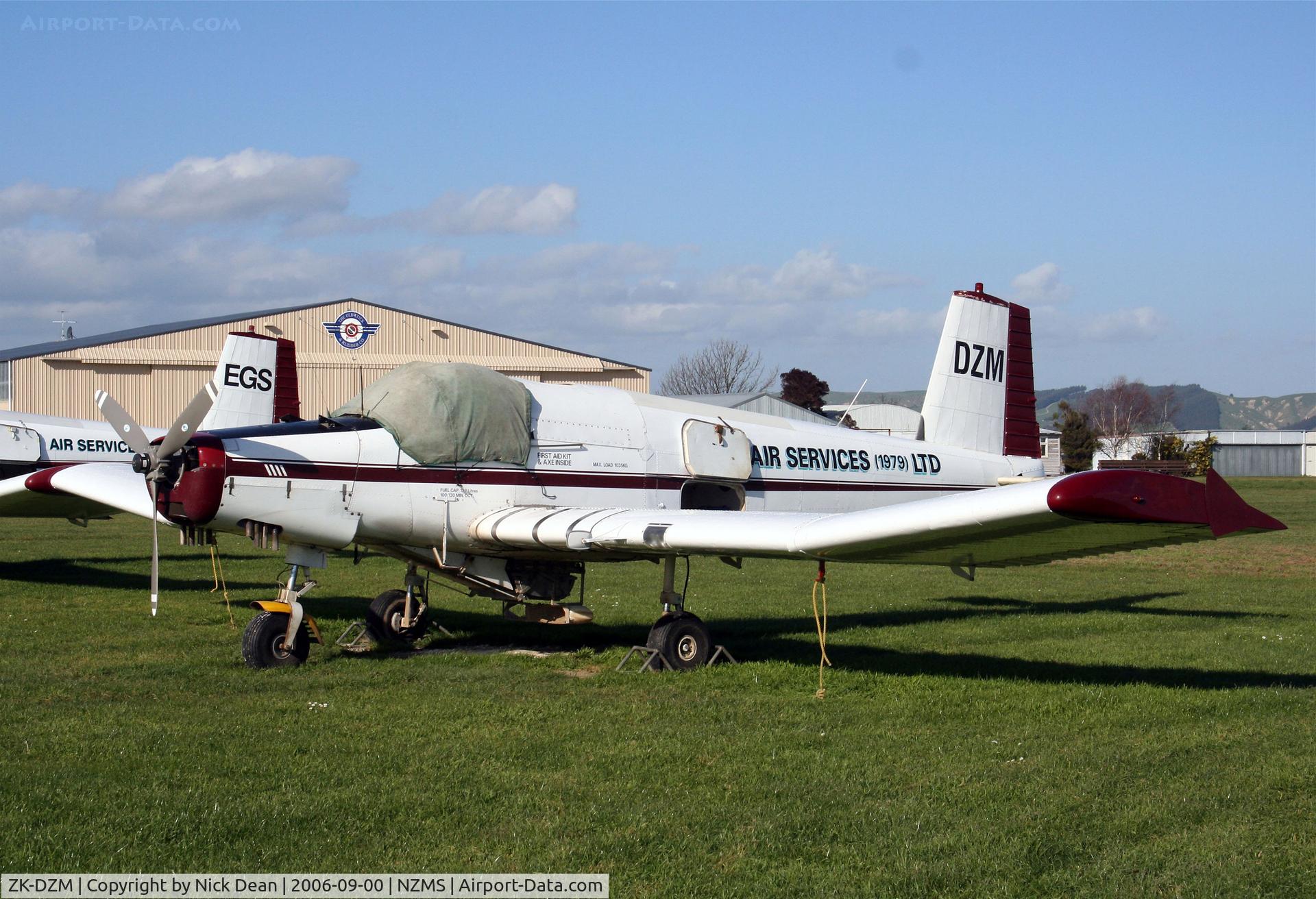 ZK-DZM, NZ Aerospace FU24-950 C/N 214, NZMS