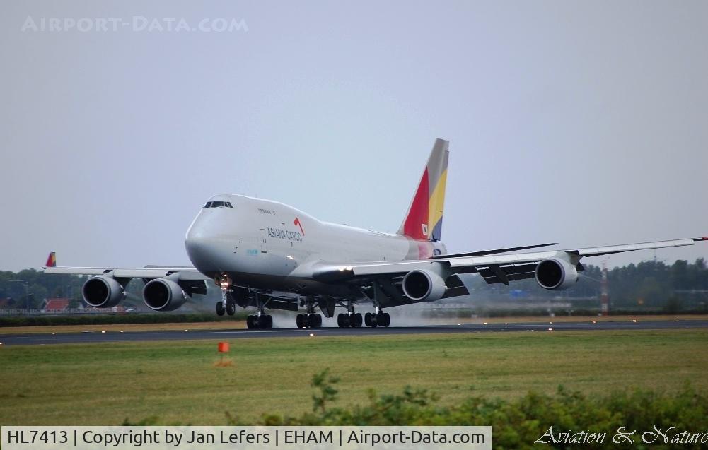 HL7413, 1991 Boeing 747-48ESF C/N 25405, Asiana Cargo