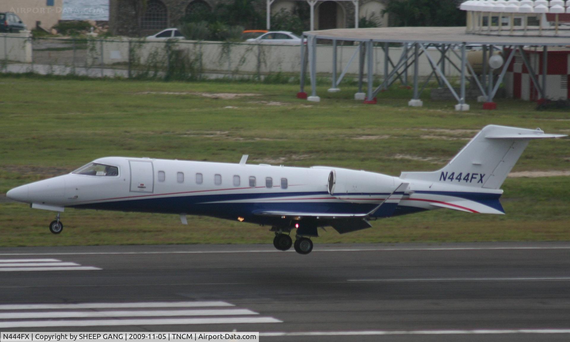 N444FX, 2008 Learjet Inc 45 C/N 378, In the glid sloop