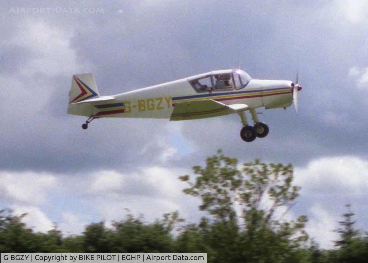 G-BGZY, 1958 Wassmer (Jodel) D-120 Paris-Nice C/N 118, POPHAM 1985. TO FRANCE 2006