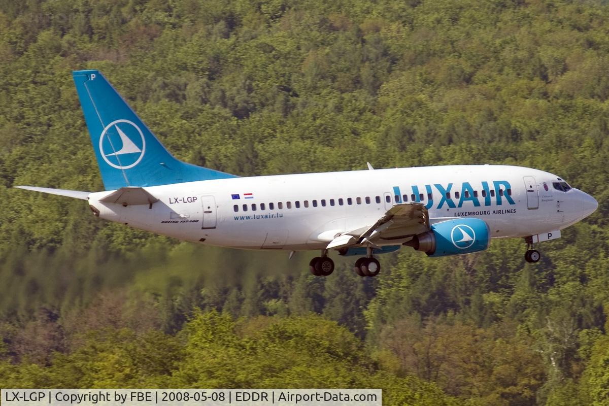 LX-LGP, 1993 Boeing 737-5C9 C/N 26439, short final RW09