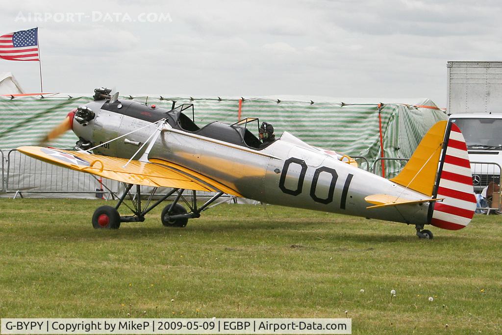 G-BYPY, 1941 Ryan PT-22 Recruit (ST3KR) C/N 1001, Visitor to the 2009 Great Vintage Flying Weekend.