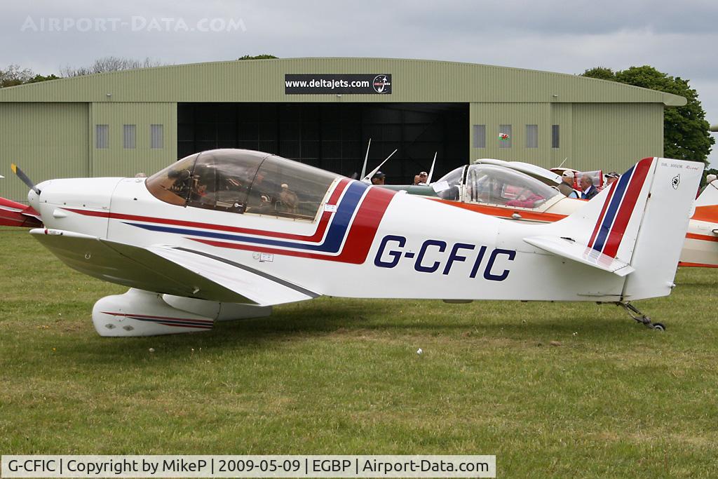 G-CFIC, 1963 CEA Jodel DR-1050/M-1 Record Sicile C/N 432, Visitor to the 2009 Great Vintage Flying Weekend.