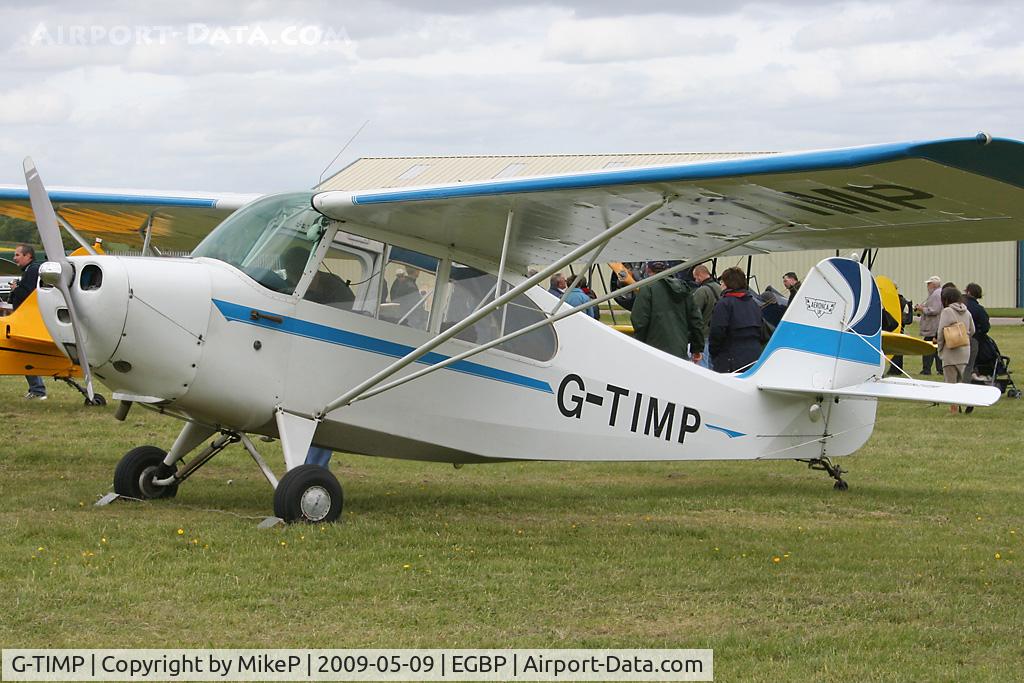 G-TIMP, 1946 Aeronca 7BCM C/N 7AC-3392, Visitor to the 2009 Great Vintage Flying Weekend.
