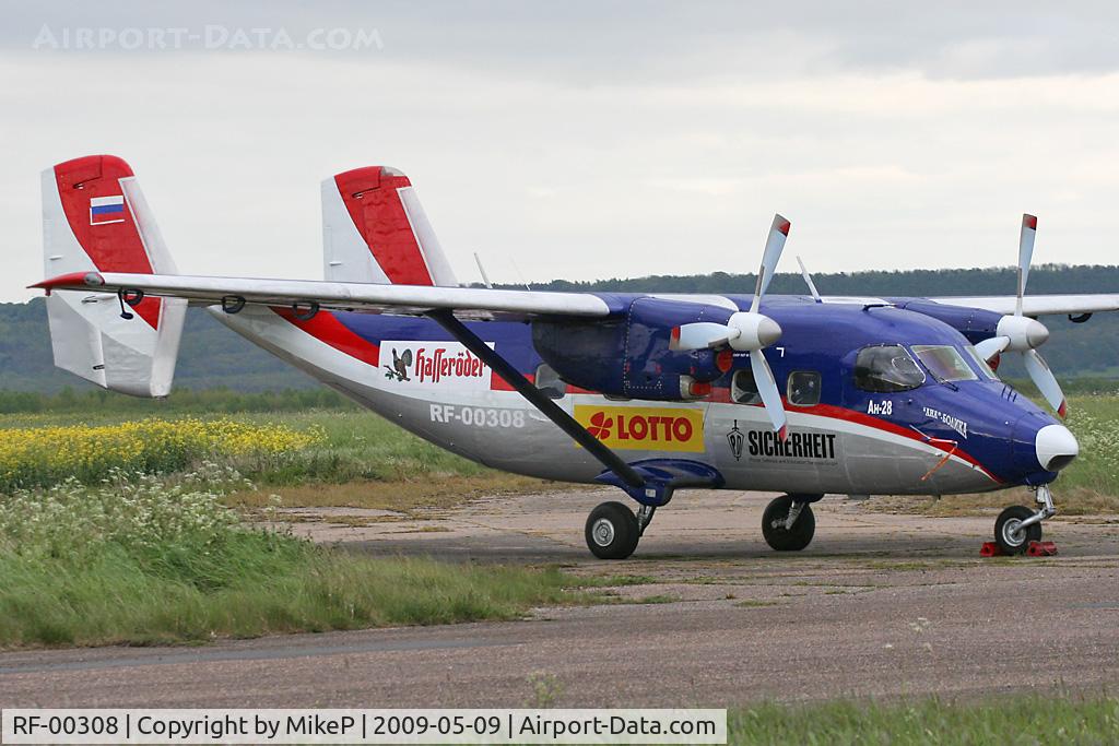 RF-00308, Antonov An-28 C/N 1AJ001-04, Boogie visitor to Langar.