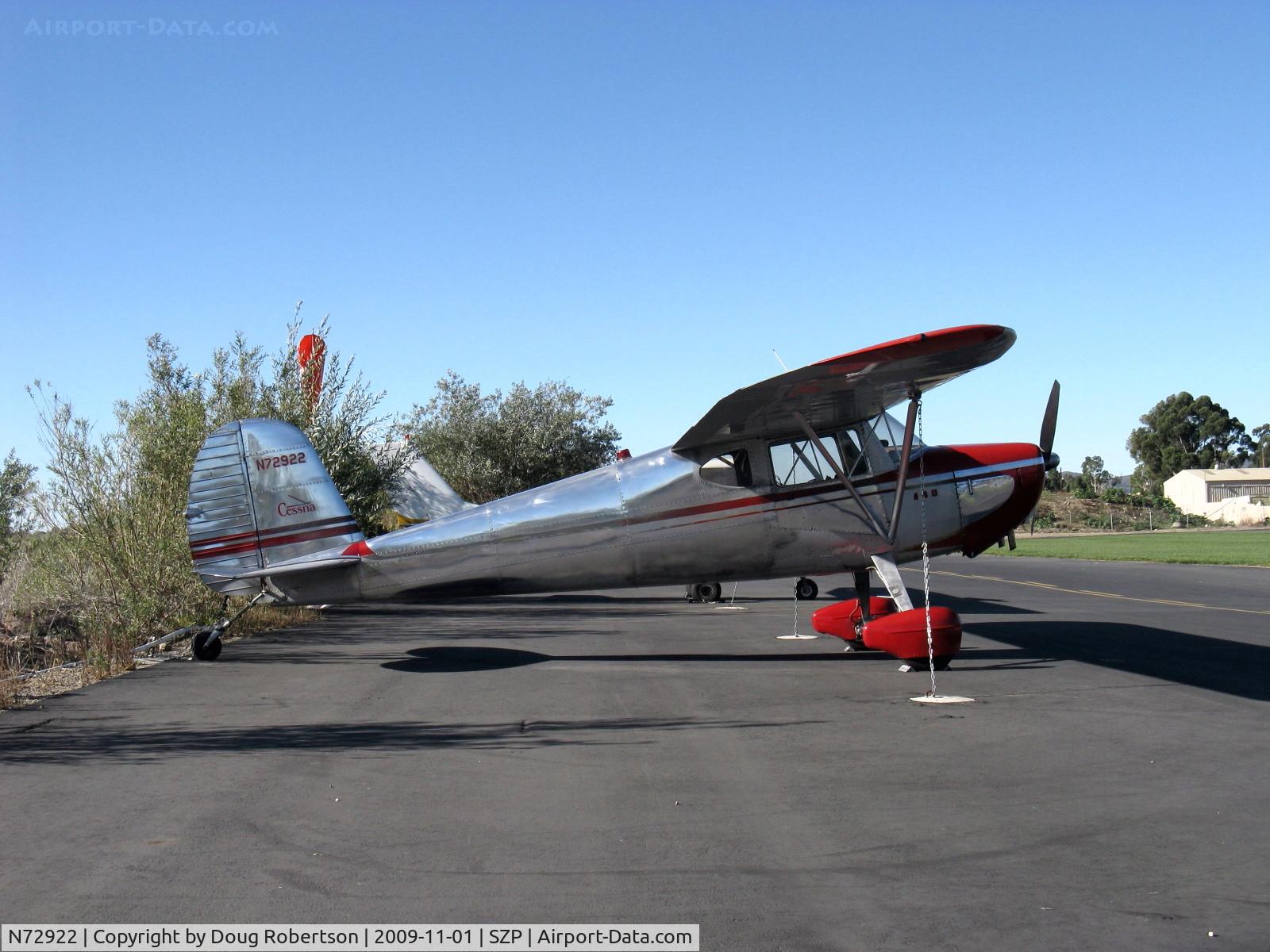 N72922, 1946 Cessna 140 C/N 10120, 1946 Cessna 140, Continental C85 85 Hp
