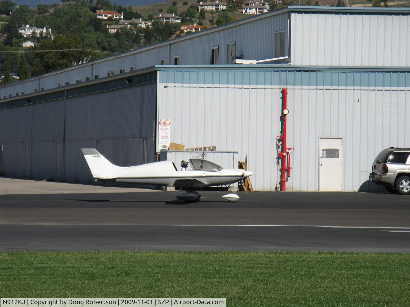 N912KJ, 2000 Aero Designs Pulsar XP912 C/N 349, 2000 Goodwin PULSAR 912XP, Rotax 912 100 hp, taxi