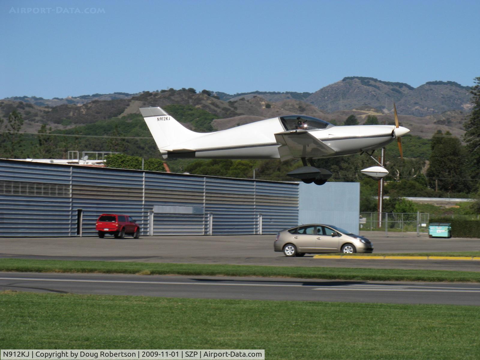 N912KJ, 2000 Aero Designs Pulsar XP912 C/N 349, 2000 Goodwin PULSAR 912XP, Rotax 912 100 Hp, landing Rwy 04
