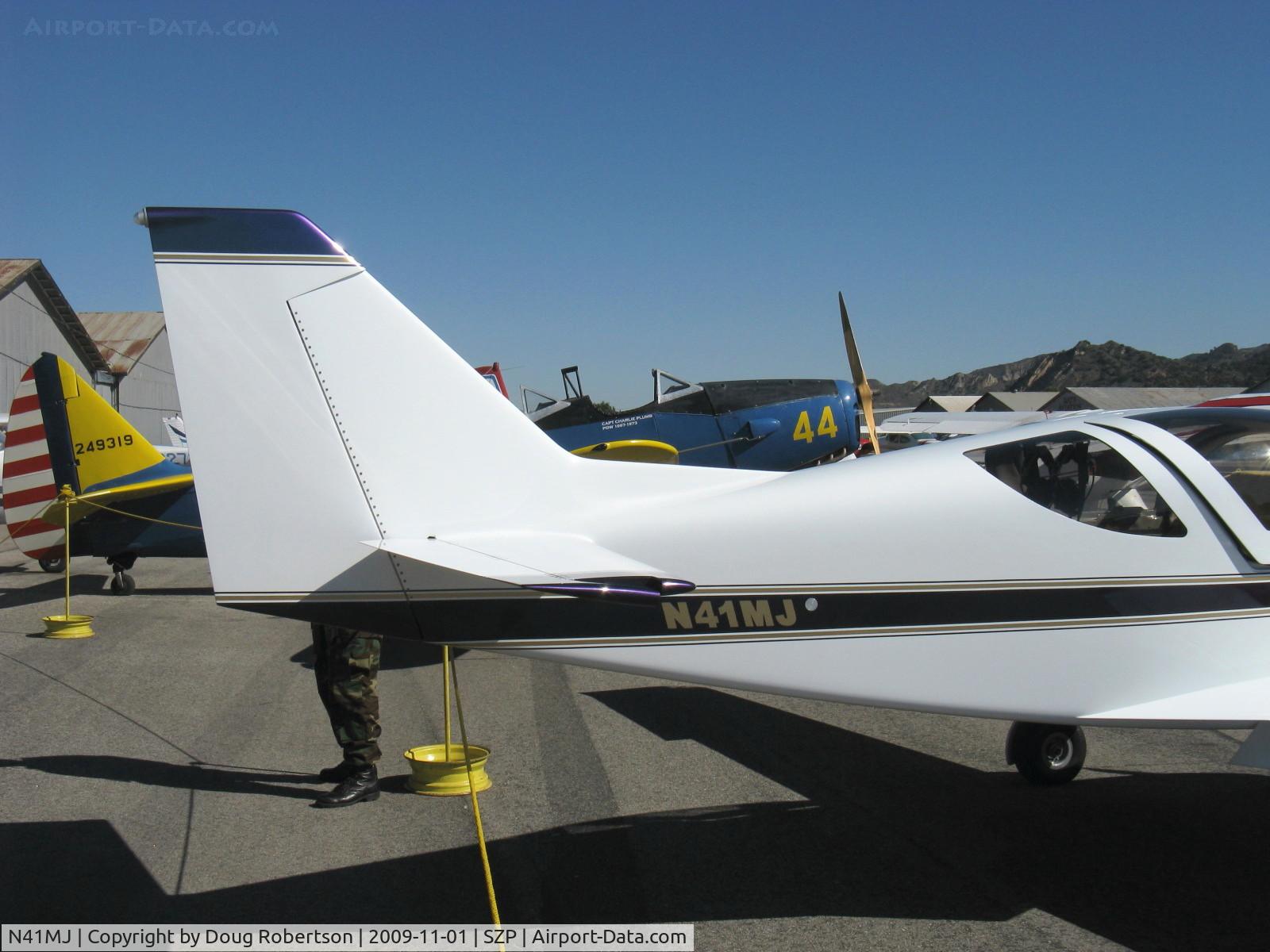 N41MJ, Stoddard-Hamilton Glasair II-S RG C/N 2079, James GLASAIR II S RG, Championship Award-Custom Built (Kit) Oshkosh 2002, balanced rudder