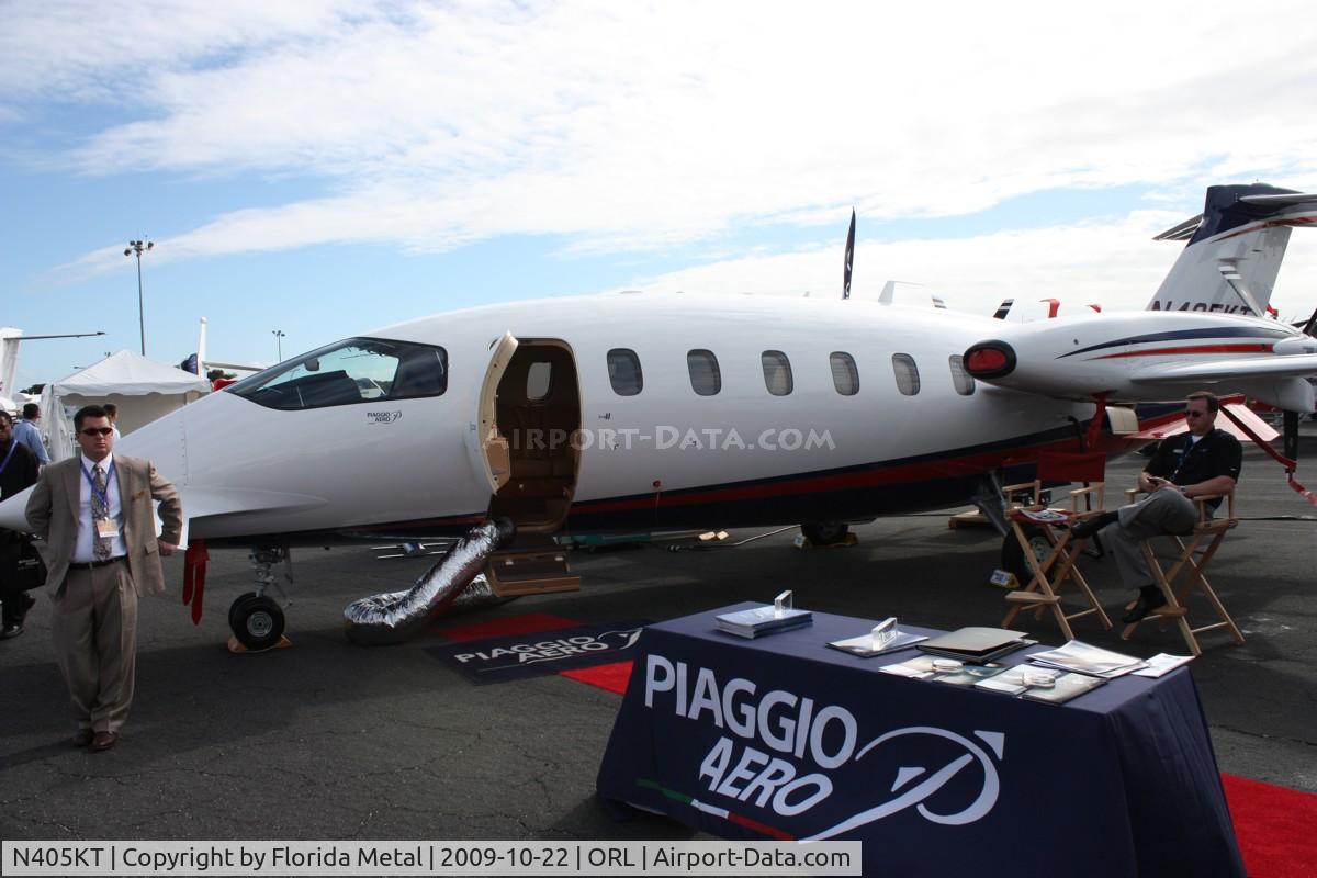 N405KT, 2009 Piaggio P-180 C/N 1190, Piaggio P180