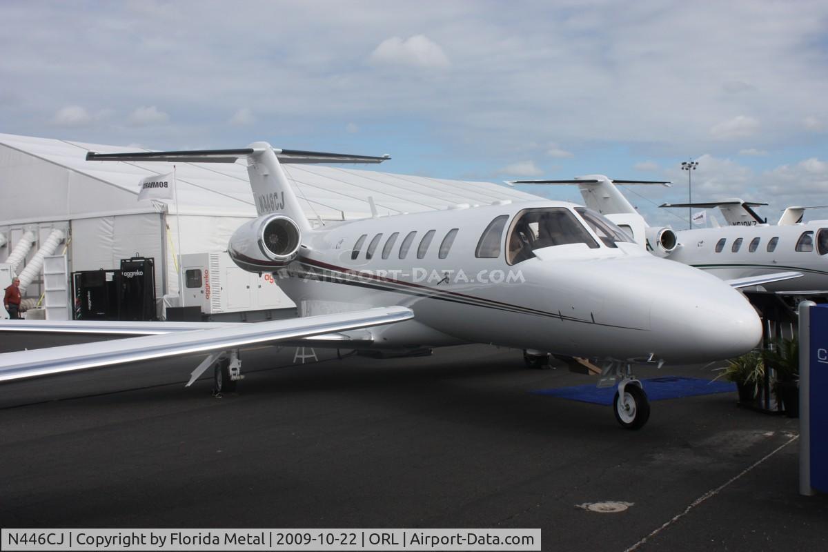 N446CJ, 2009 Cessna 525A CitationJet CJ2+ C/N 525A-0446, Cessna CJ2