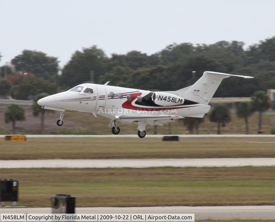 N458LM, 2009 Embraer EMB-500 Phenom 100 C/N 50000019, Embraer Phenom 100