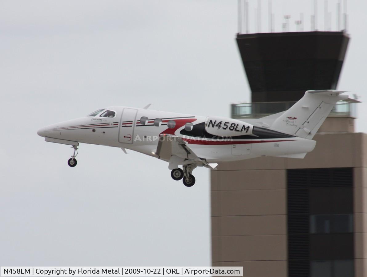 N458LM, 2009 Embraer EMB-500 Phenom 100 C/N 50000019, Embraer Phenom 100
