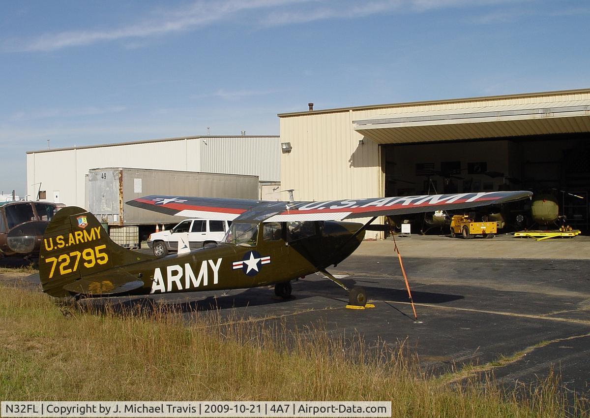 N32FL, 1957 Cessna TO-1D C/N 24020, N32FL at 4A7