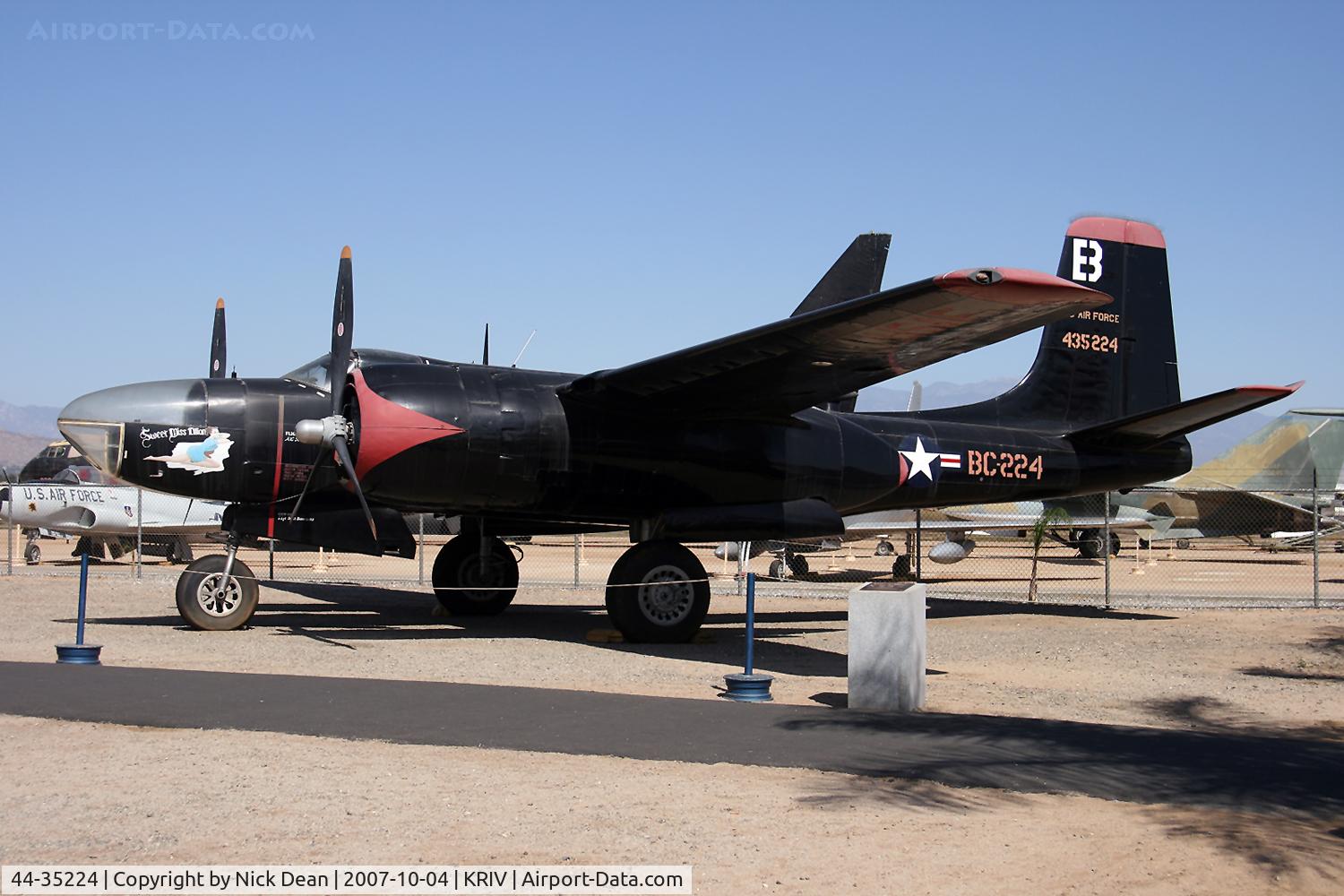 44-35224, 1944 Douglas A-26C Invader C/N 28503, KRIV