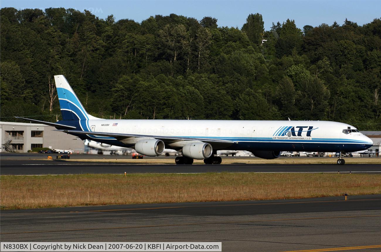 N830BX, 1968 Douglas DC-8-71F C/N 45973, KBFI
