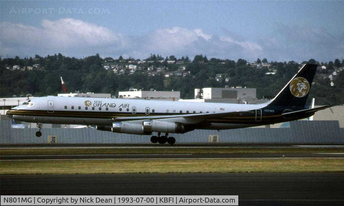 N801MG, 1968 Douglas DC-8-62 C/N 45986, KBFI