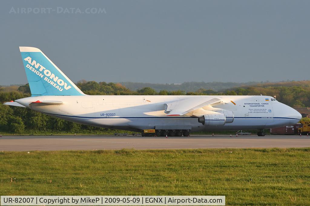 UR-82007, 1988 Antonov An-124-100 Ruslan C/N 19530501005, One of a pair of Bureau An124s to visit today.