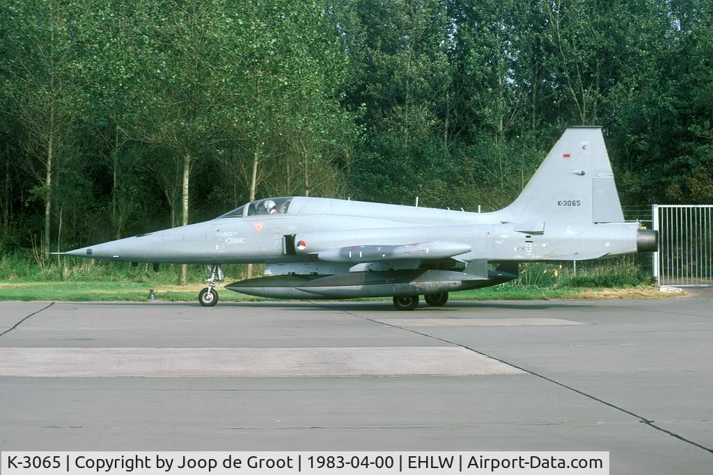 K-3065, 1971 Canadair NF-5A Freedom Fighter C/N 3065, seen during a local exercise