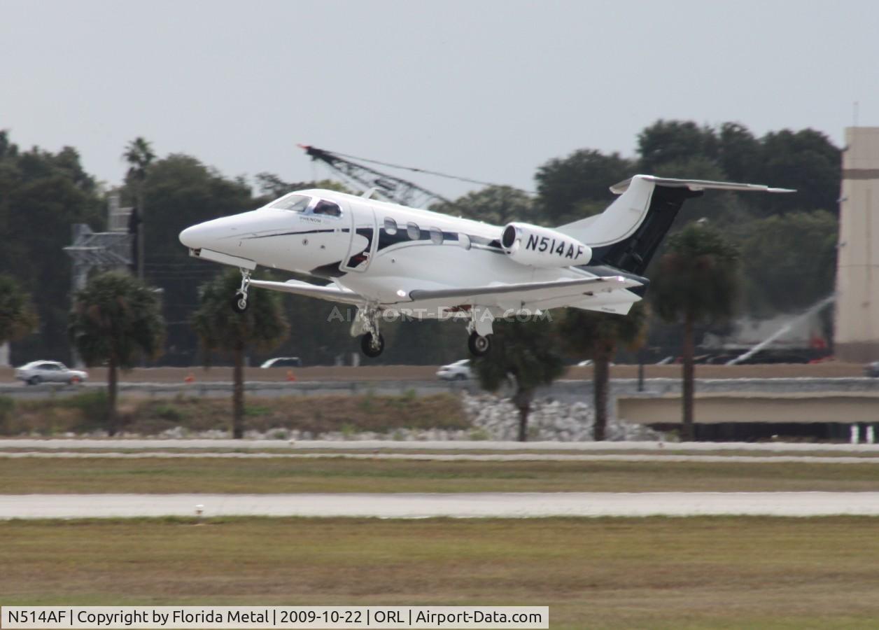 N514AF, 2009 Embraer EMB-500 Phenom 100 C/N 50000039, Embraer Phenom 100