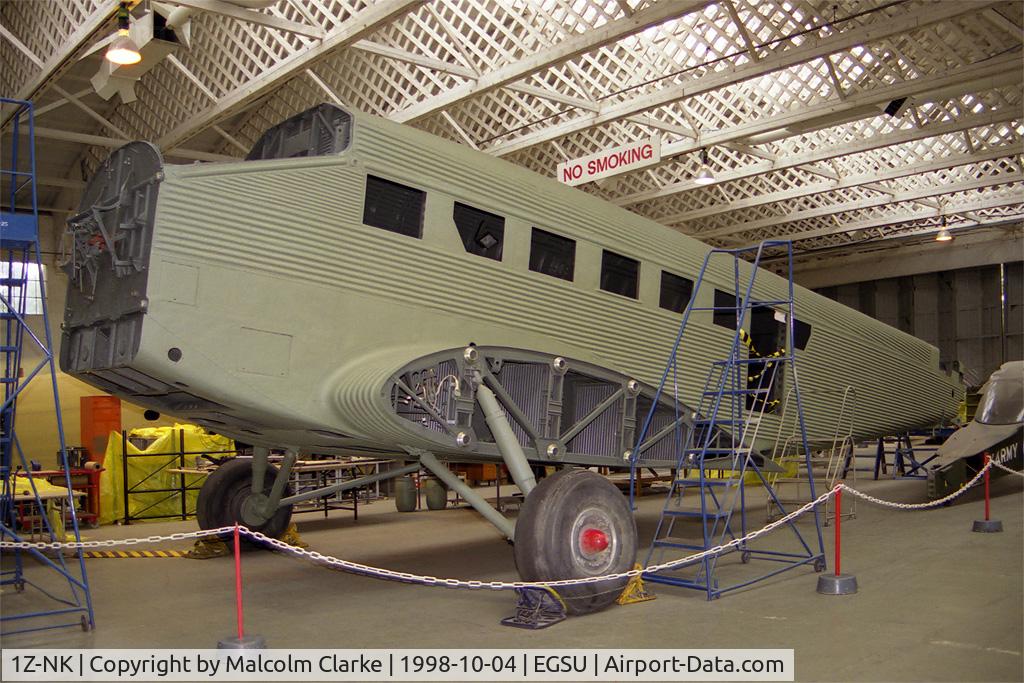 1Z-NK, 1946 Junkers (AAC) AAC-1 Toucan (Ju-52) C/N 48, AAC AAC-1 Toucan. A French built Junkers Ju52/3m, which flew with the Portuguese Air Force as 6316 up to 1968 and displayed at the Imperial War museum in a German Luftwaffe colour scheme in 1998.
