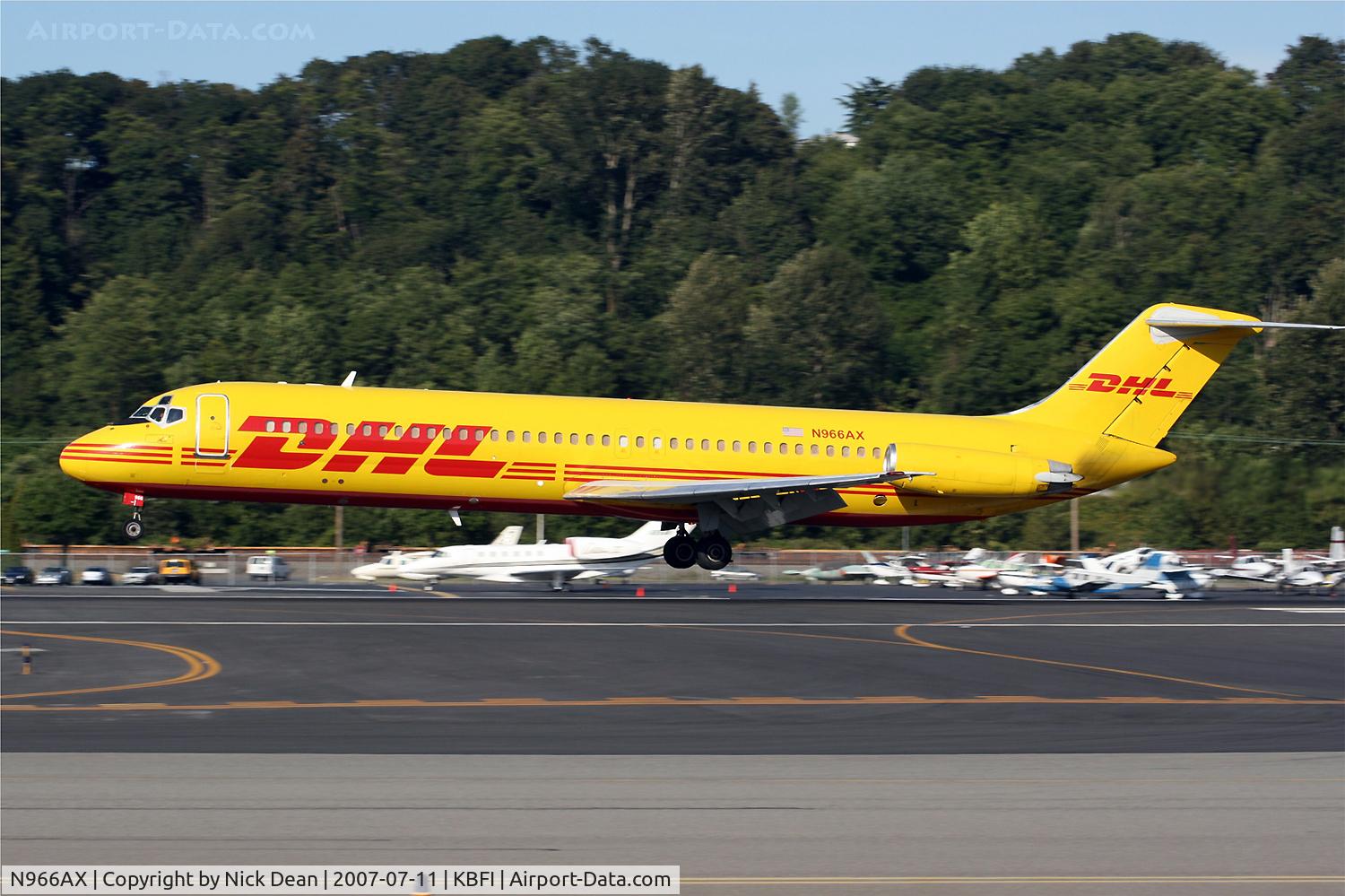 N966AX, 1971 Douglas DC-9-41 C/N 47510, KBFI
