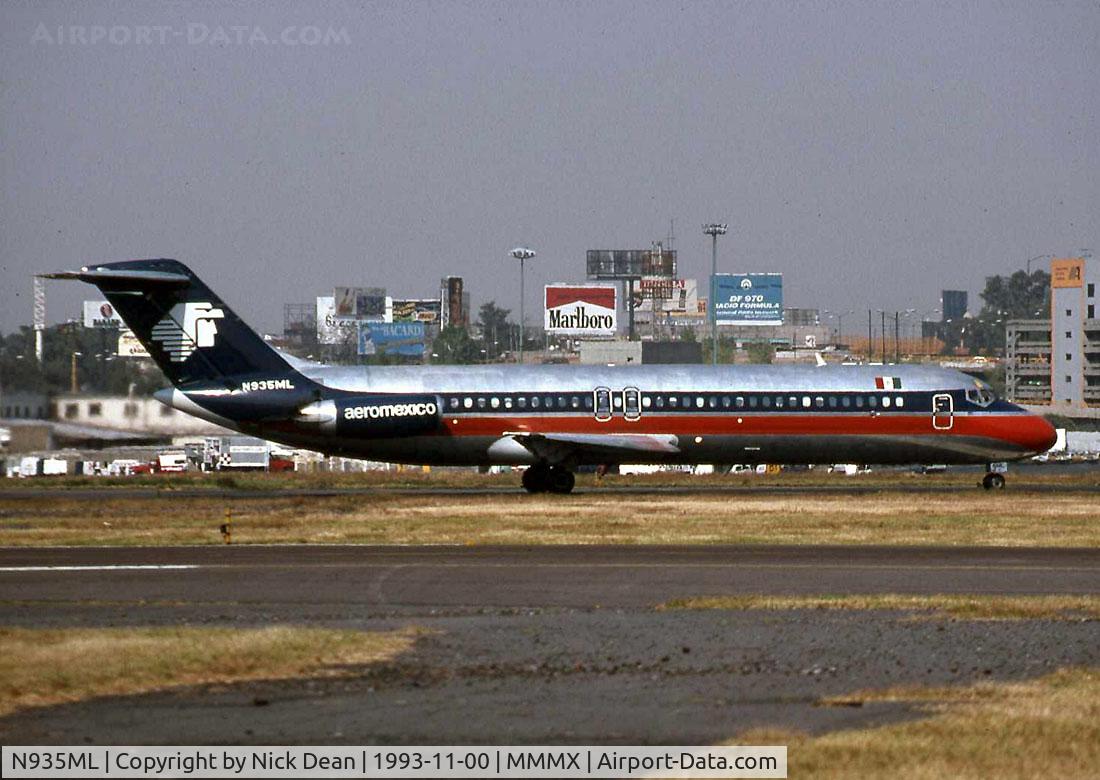 N935ML, 1971 Douglas DC-9-31 C/N 47549, MMMX