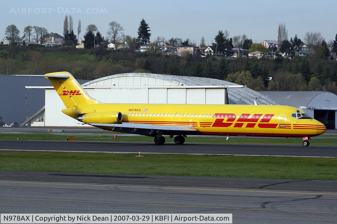 N978AX, 1974 Douglas DC-9-41 C/N 47628, KBFI