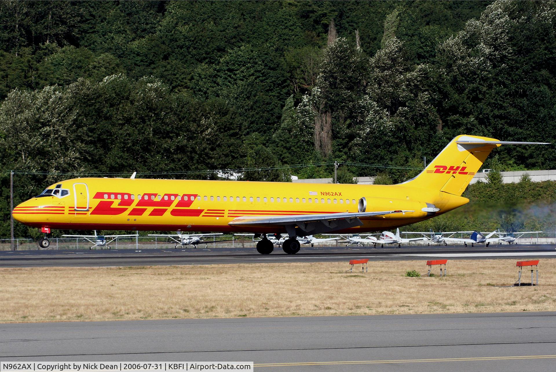 N962AX, 1978 Douglas DC-9-41 C/N 47768, KBFI