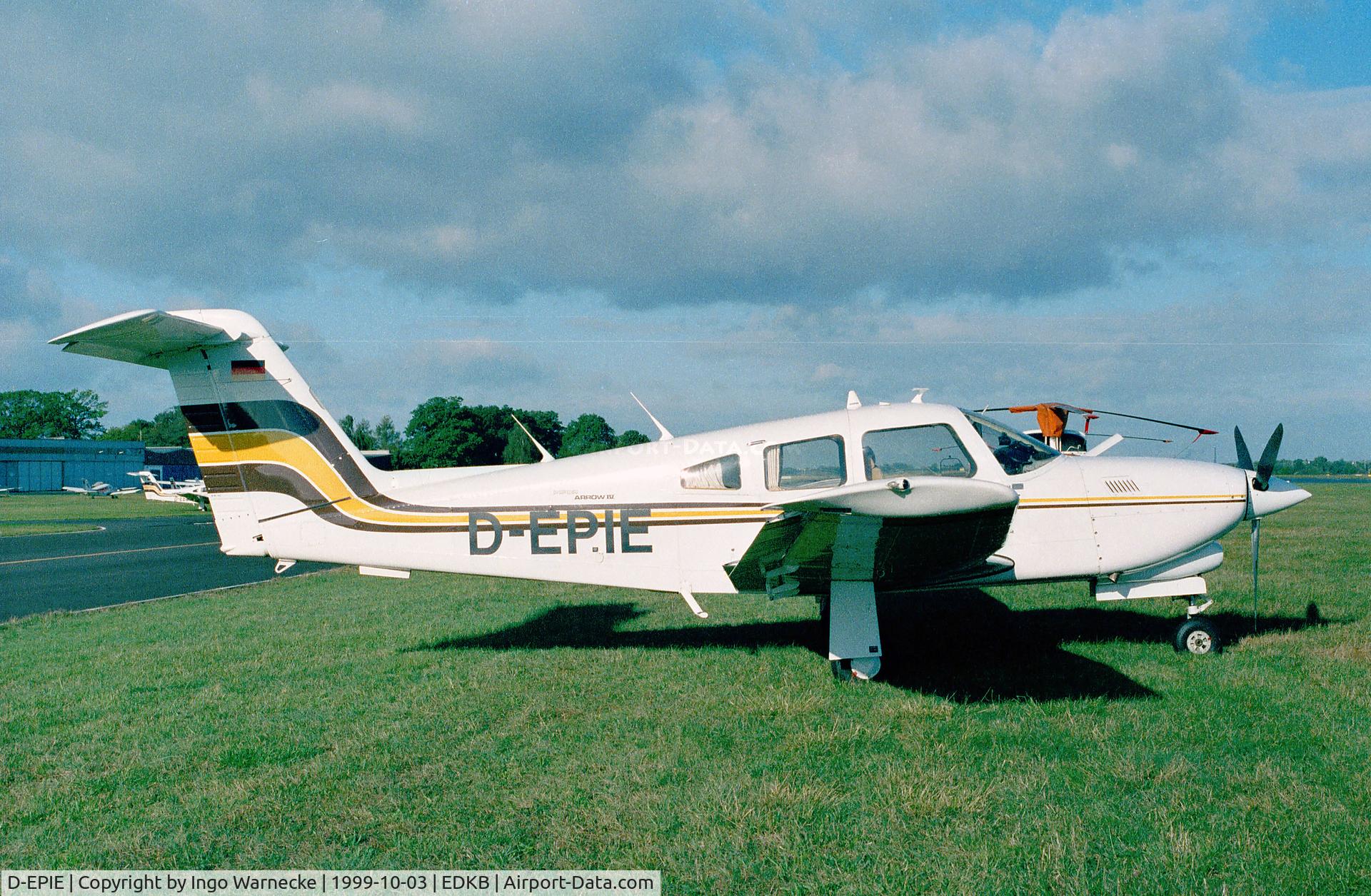 D-EPIE, Piper PA-28RT-201T Turbo Arrow IV C/N 28R-7931119, Piper PA-28RT-201T Arrow IV at Bonn-Hangelar airfield