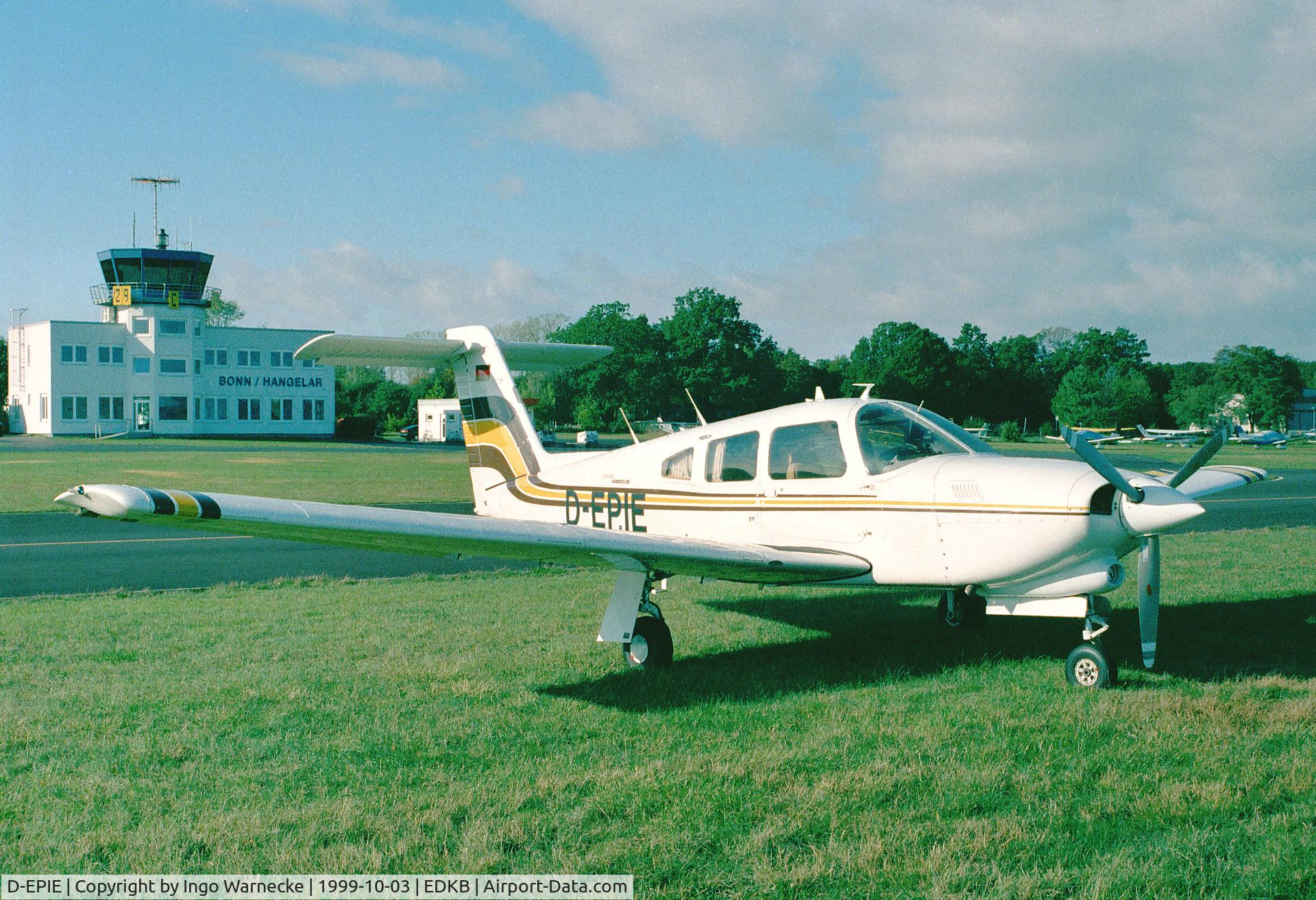D-EPIE, Piper PA-28RT-201T Turbo Arrow IV C/N 28R-7931119, Piper PA-28RT-201T Arrow IV at Bonn-Hangelar airfield