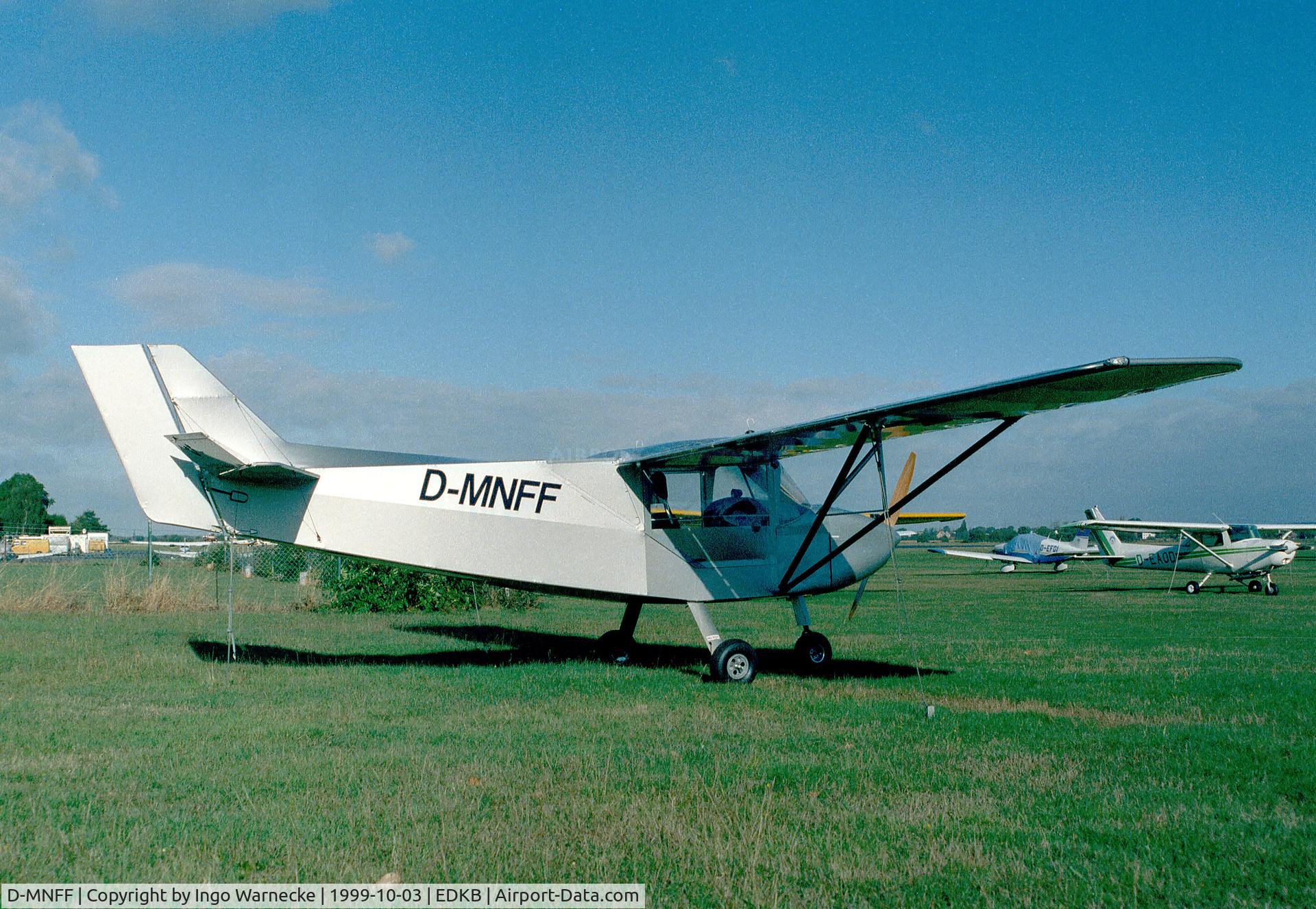 D-MNFF, Rans S-6 Coyote II C/N 0698-1241, Rans S-6 Coyote II at Bonn-Hangelar airfield